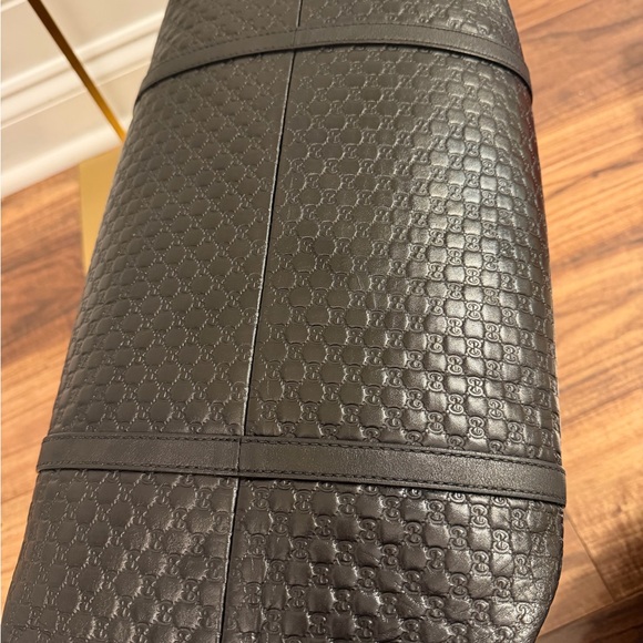 Guccisima Black Embossed Joy Leather Tote - Picture 7 of 13